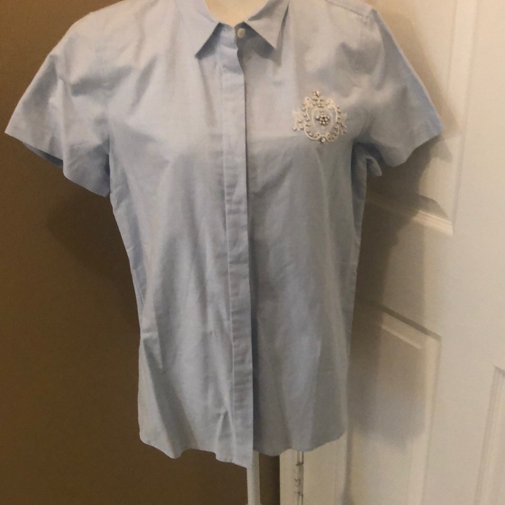 J.Crew light blue shirt